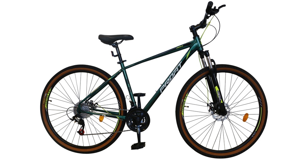 [7705084318586] BICICLETA PROFIT 29er JASPER Z/X3 8 VEL EN CAJA IND. ENSAMBLE PARCIAL (Verde Oliva-Verde)