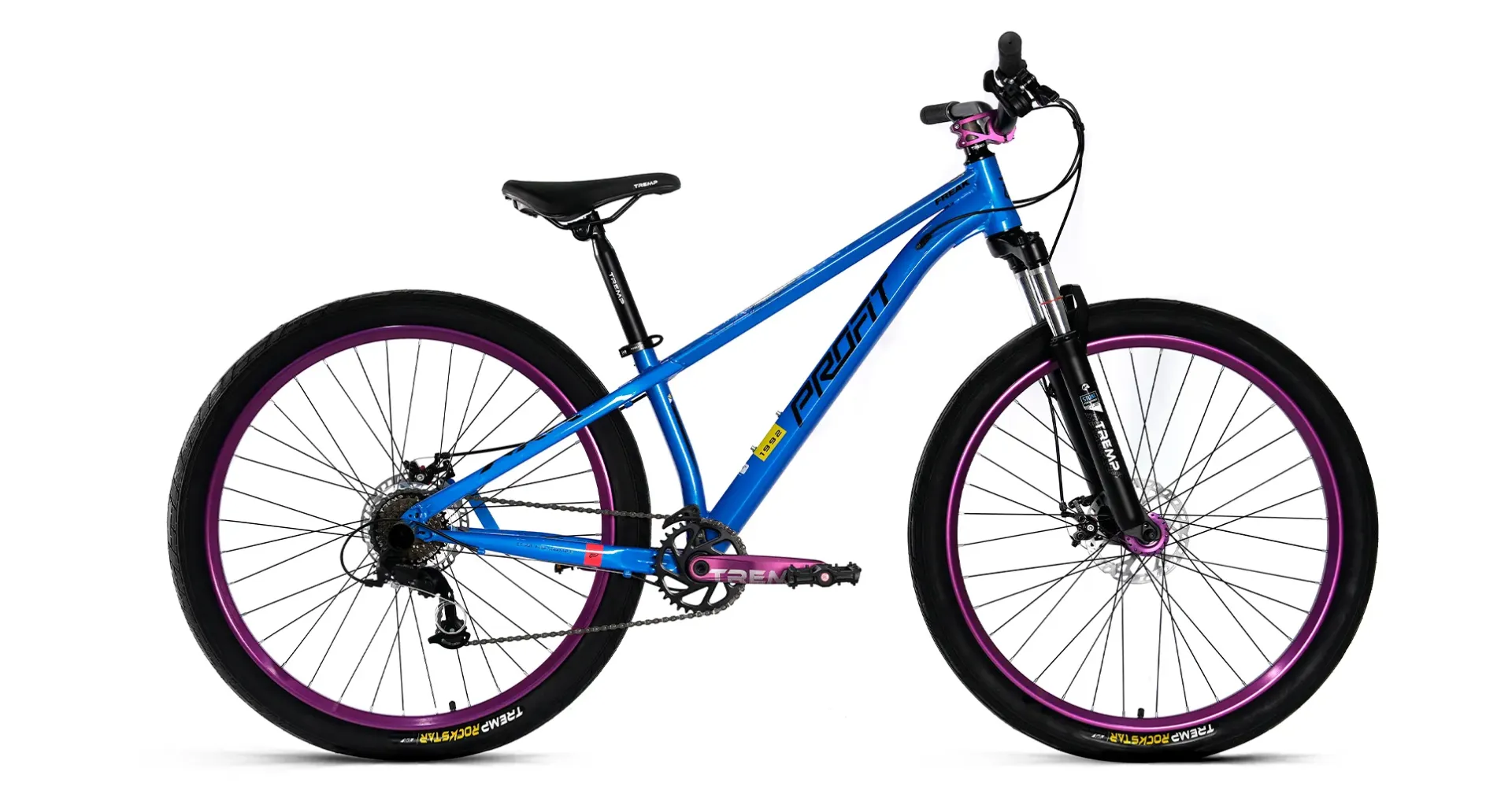 [7705084321357] BICICLETA PROFIT 27er FREAK ACERO 8 VEL EN CAJA IND. ENSAMBLE PARCIAL (Azul)