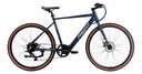 BICICLETA PROFIT ELECTRICA 700C VASTRA FITNESS 8 VEL 51CM AZUL OSCURO