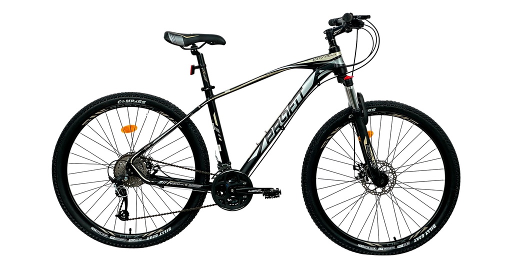 [7705084349610] BICICLETA BOSTON X30 MAX 9 VEL CAJA INDIVIDUAL (27.5-M, Negro-Dorado)