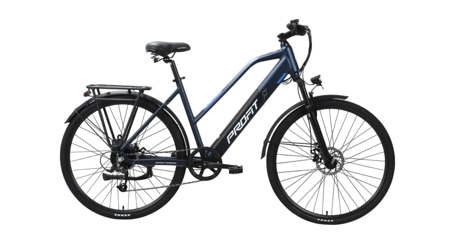 BICICLETA PROFIT ELECTRICA 700C VASTRA URBAN 8 VEL 49CM AZUL OSCURO