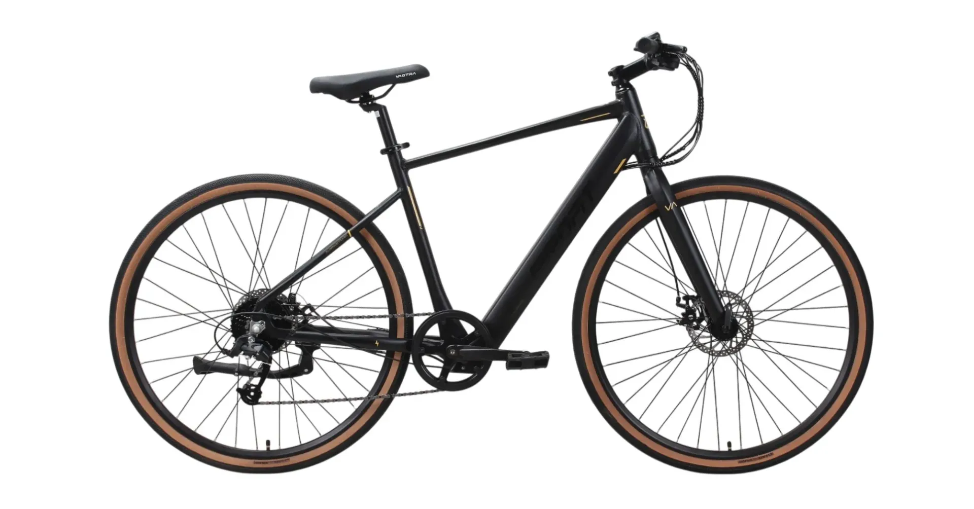 BICICLETA PROFIT ELECTRICA 700C VASTRA FITNESS 8 VEL 49CM NEGRA